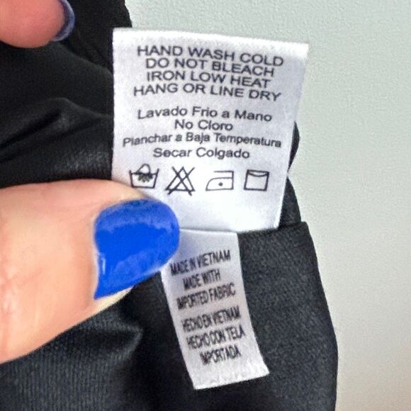 Rokoko Black Strappy Flowy Sleeveless Maxi Dress Sexy Side Slits Open Back LBD S - Picture 13 of 13